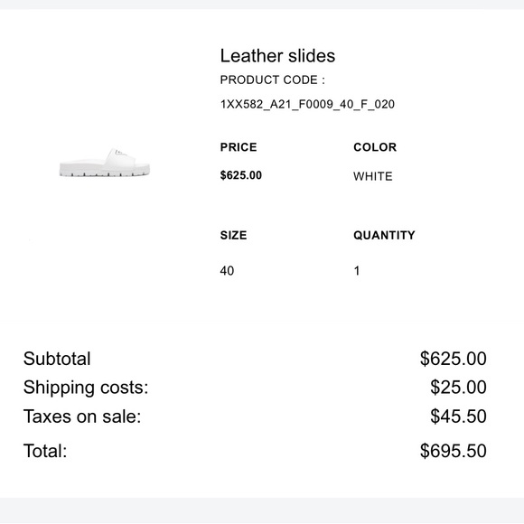 Prada slide - Picture 2 of 3